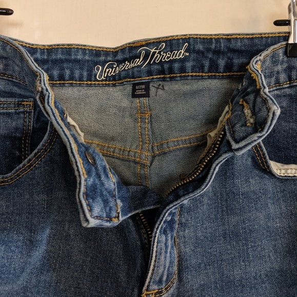 Universal Thread High Rise Kick Boot Crop Jeans - Picture 2 of 5